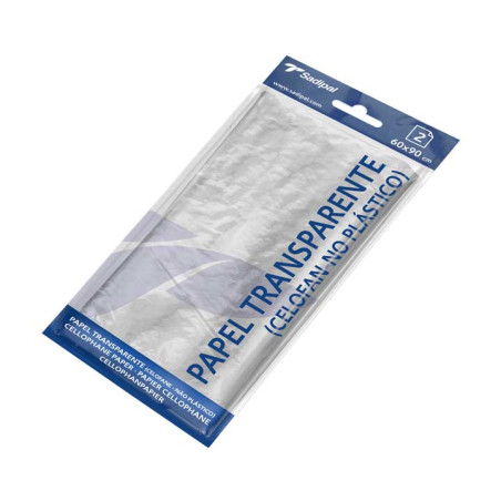 BLÍSTER 2h PAPEL CELOFÁN SADIPAL 60x90cm