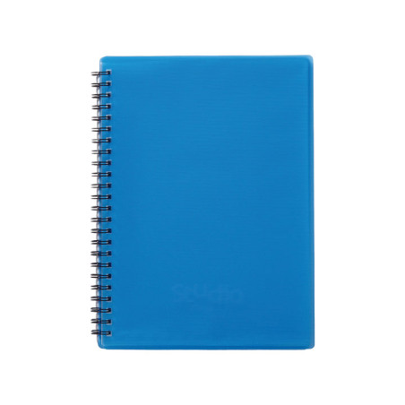 CARPETA DE ESPIRAL PARDO 30 FUNDAS "STUDIO STYLE"