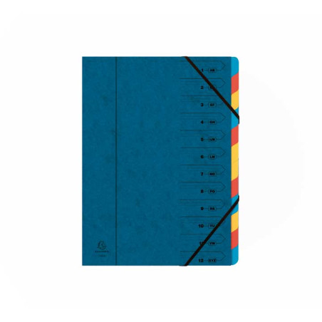 CARPETA CLASIFICADORA EXACOMPTA GRAPADA