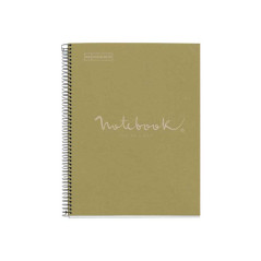 CUADERNO MIQUEL RIUS NOTEBOOK 1 ESPIRAL "ECO EMOTIONS" 80h A4 HORIZONTAL