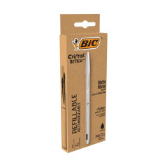 PACK BOLIGRAFO BIC CRISTAL RE`NEW + 2 RECAMBIOS