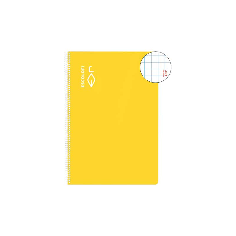 CUADERNO ESPIRAL 50h ESCOLOFI 4º 6x6 CON MARGEN CUADERNO ESPIRAL 50h ESCOLOFI 4º 6x6 CON MARGEN