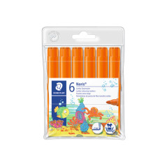 PACK 6 ROTULADORES STAEDTLER NORIS JUMBO