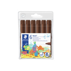 PACK 6 ROTULADORES STAEDTLER NORIS JUMBO