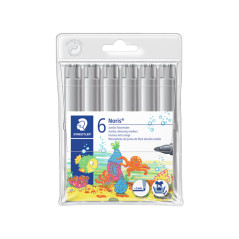 PACK 6 ROTULADORES STAEDTLER NORIS JUMBO