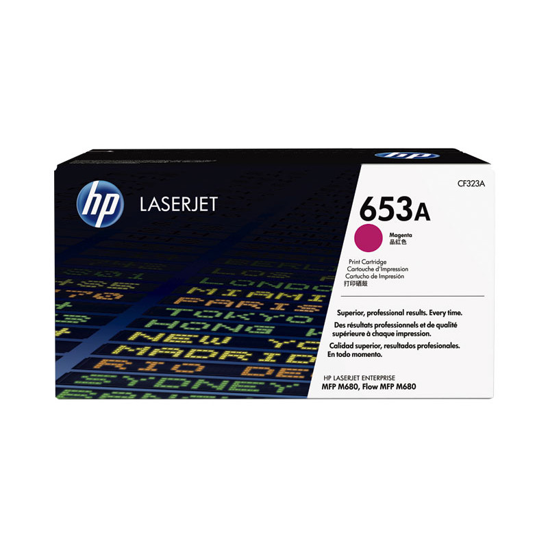CARTUCHO DE TÓNER ORIGINAL LASERJET HP 653A CARTUCHO DE TÓNER ORIGINAL LASERJET HP 653A