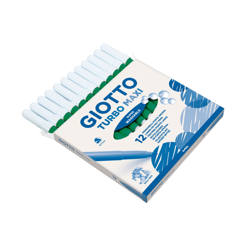 CAJA 12 ROTULADORES GIOTTO TURBO MAXI CAJA 12 ROTULADORES GIOTTO TURBO MAXI