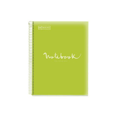 CUADERNO MIQUEL RIUS NOTEBOOK 5 "EMOTIONS" 120h A4 HORIZONTAL INTENSOS