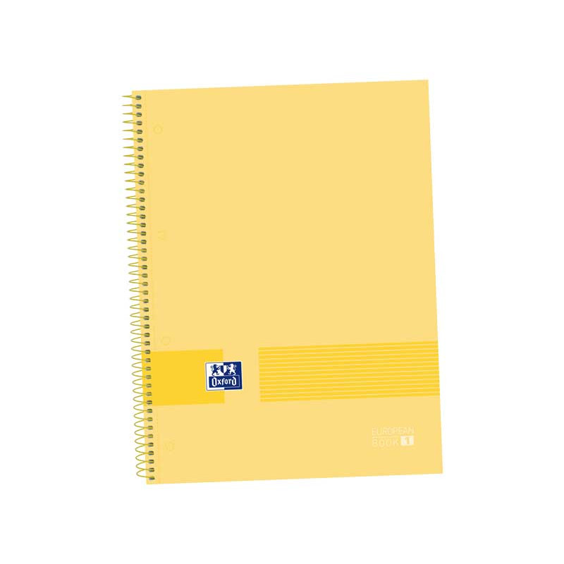 CUADERNO OXFORD&YOU EUROPEANBOOK 1 A4 5x5 80h TAPA EXTRADURA