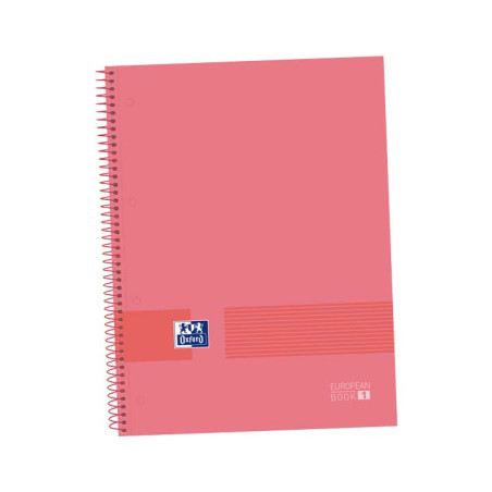 CUADERNO OXFORD&YOU EUROPEANBOOK 1 A4 5x5 80h TAPA EXTRADURA