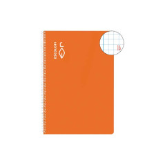 CUADERNO ESPIRAL 100h ESCOLOFI 4º 6x6 CON MARGEN