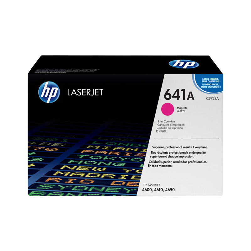 CARTUCHO DE TÓNER ORIGINAL LASERJET HP 641A CARTUCHO DE TÓNER ORIGINAL LASERJET HP 641A