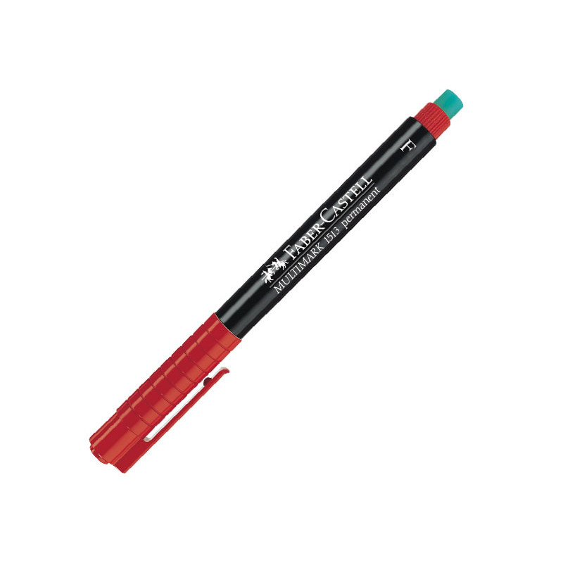 ROTULADOR PERMANENTE FABER CASTELL MULTIMARK 0,6mm ROTULADOR PERMANENTE FABER CASTELL MULTIMARK 0,6mm