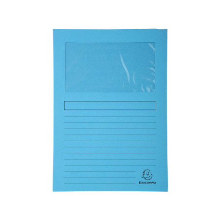 PACK 25 SUBCARPETAS EXACOMPTA FOREVER CON VENTANA