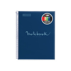 CUADERNO MIQUEL RIUS NOTEBOOK 5 "EMOTIONS" 120h A4 INTENSOS