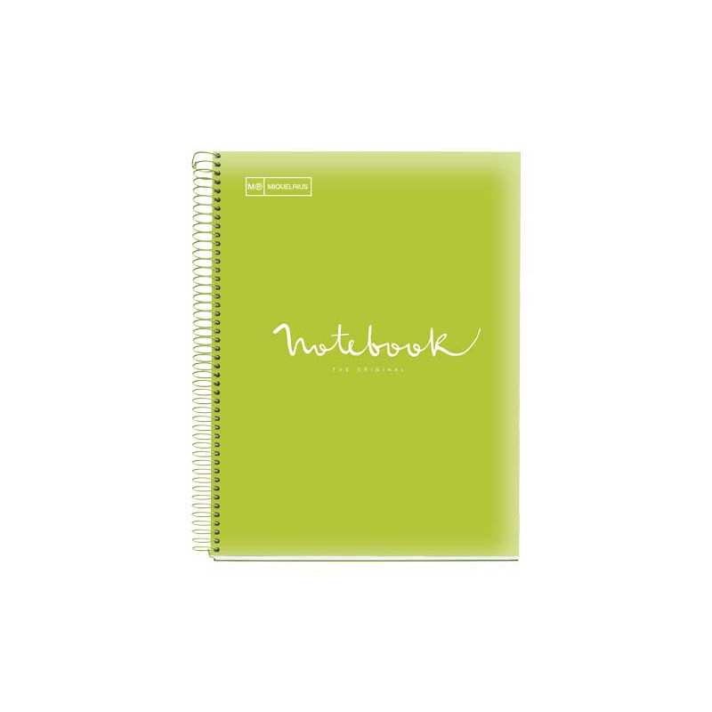 CUADERNO MIQUEL RIUS NOTEBOOK 5 "EMOTIONS" 120h A4 INTENSOS