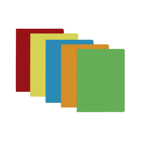 PACK 50 SUBCARPETAS ELBA A4 SEMI-INTENSOS 185gr