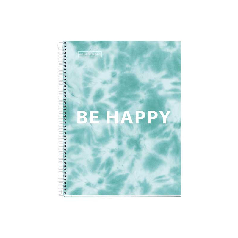 CUADERNO MIQUEL RIUS NOTEBOOK 4 "TIE DYE" CARTÓN 120h A4 CUADERNO MIQUEL RIUS NOTEBOOK 4 "TIE DYE" CARTÓN 120h A4