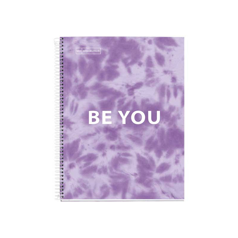 CUADERNO MIQUEL RIUS NOTEBOOK 4 "TIE DYE" CARTÓN 120h A4