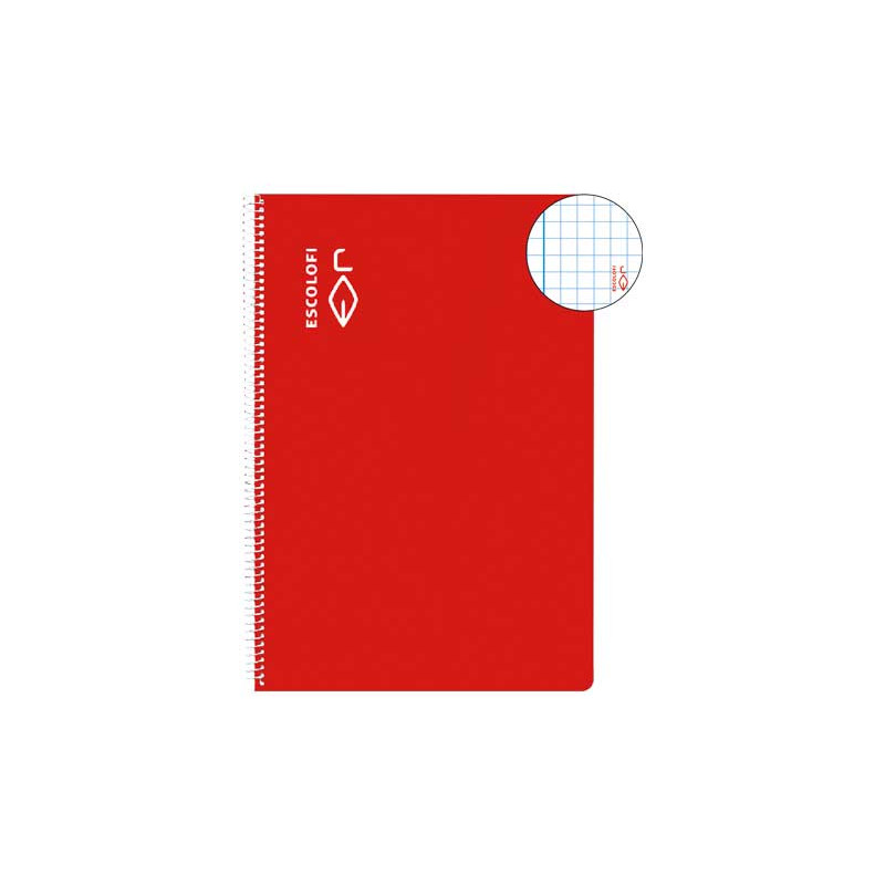 CUADERNO ESPIRAL 50h ESCOLOFI 4º 4x4 CON MARGEN CUADERNO ESPIRAL 50h ESCOLOFI 4º 4x4 CON MARGEN