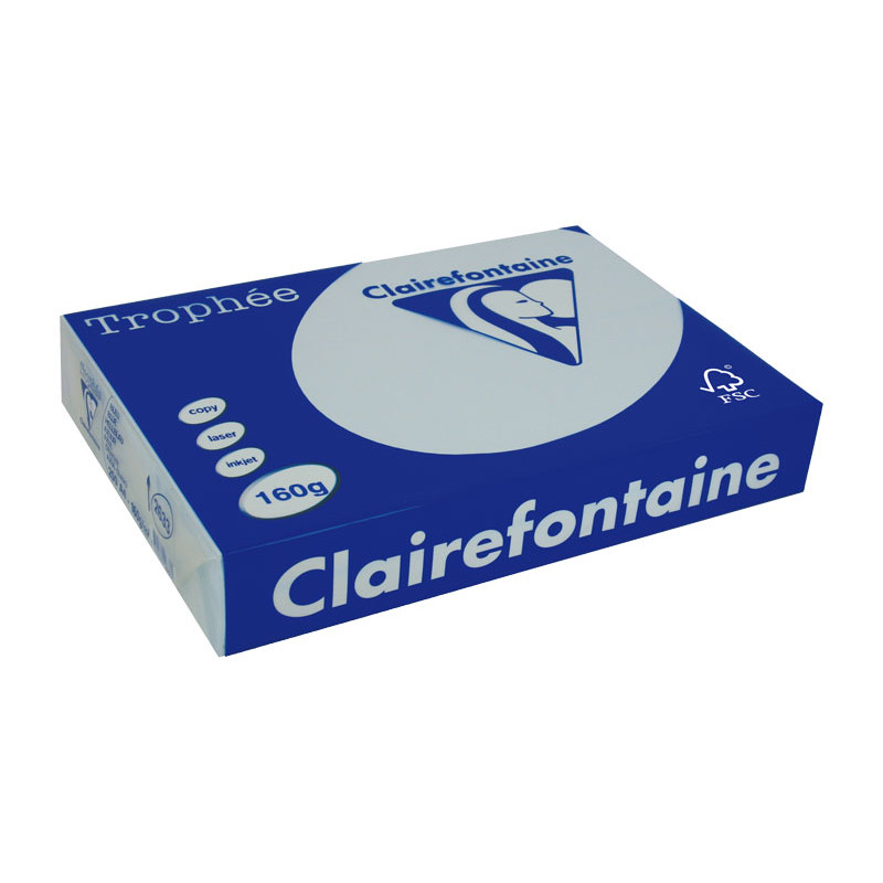 PAQUETE 250h PAPEL TROPHÉE CLAIREFONTAINE 160gr A4 PASTEL PAQUETE 250h PAPEL TROPHÉE CLAIREFONTAINE 160gr A4 PASTEL