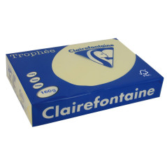 PAQUETE 250h PAPEL TROPHÉE CLAIREFONTAINE 160gr A4 PASTEL