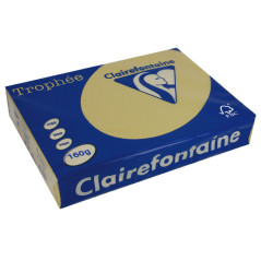 PAQUETE 250h PAPEL TROPHÉE CLAIREFONTAINE 160gr A4 PASTEL