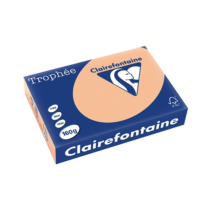 PAQUETE 250h PAPEL TROPHÉE CLAIREFONTAINE 160gr A4 PASTEL PAQUETE 250h PAPEL TROPHÉE CLAIREFONTAINE 160gr A4 PASTEL