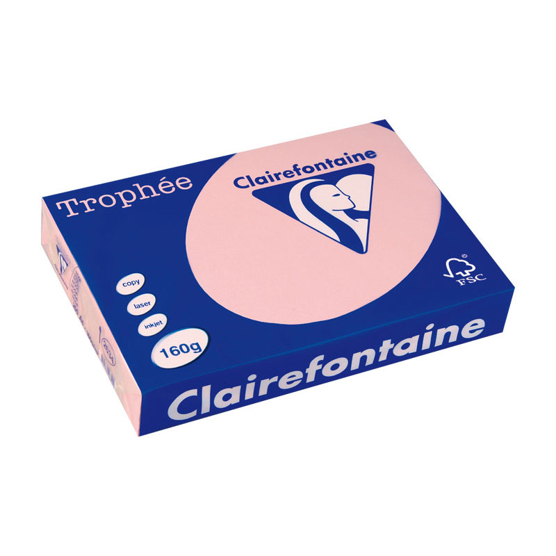 PAQUETE 250h PAPEL TROPHÉE CLAIREFONTAINE 160gr A4 PASTEL PAQUETE 250h PAPEL TROPHÉE CLAIREFONTAINE 160gr A4 PASTEL
