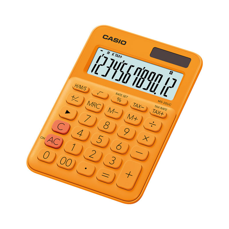 CALCULADORA DE SOBREMESA CASIO MS-20UC