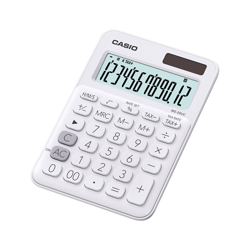 CALCULADORA DE SOBREMESA CASIO MS-20UC CALCULADORA DE SOBREMESA CASIO MS-20UC