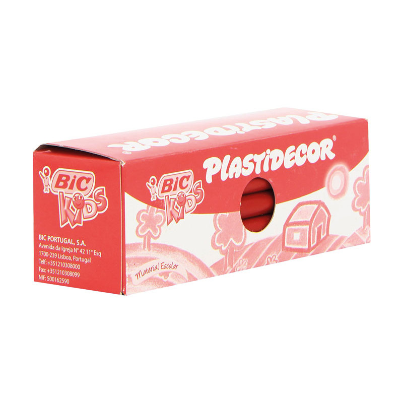 CAJA 25 LÁPICES DE CERA BIC KIDS PLASTIDECOR