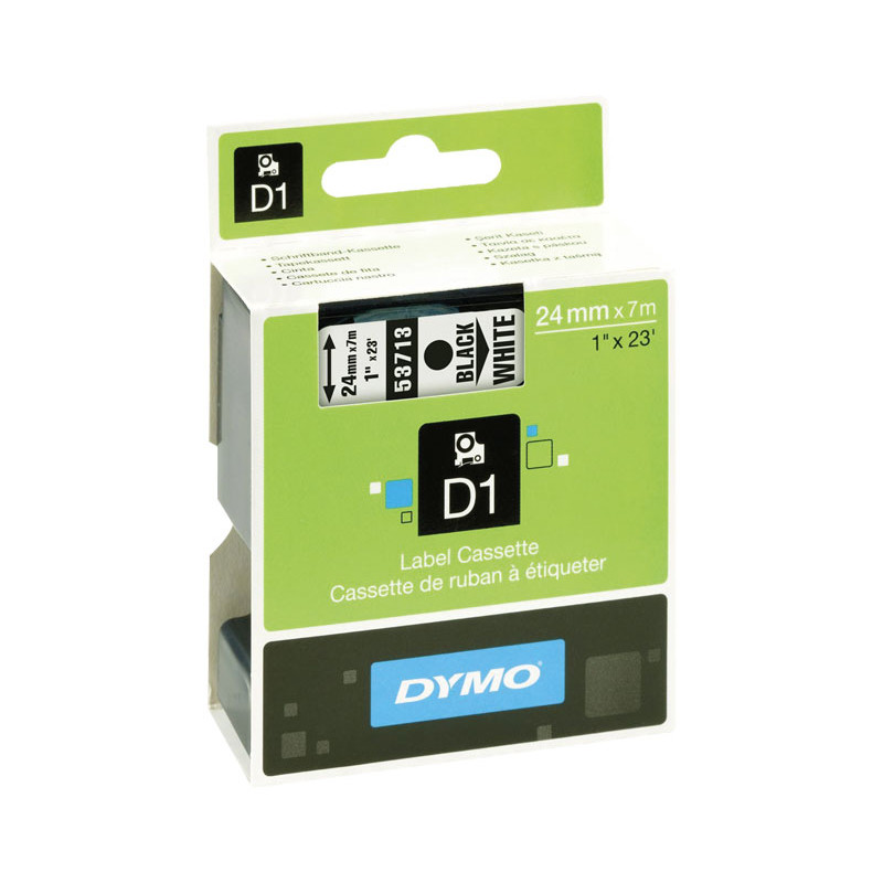 CINTA ROTULAR DYMO D1 24mm CINTA ROTULAR DYMO D1 24mm