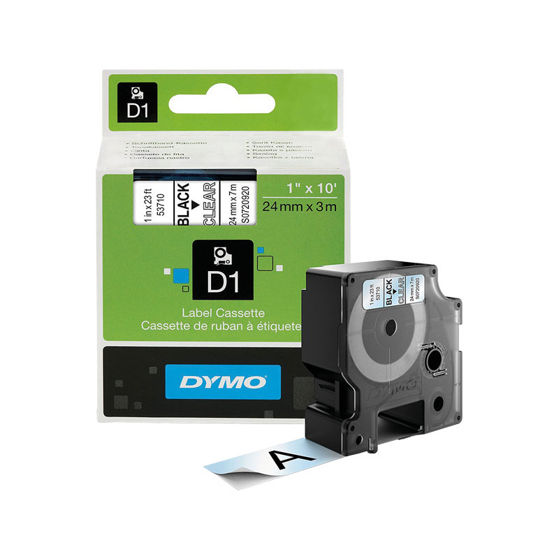 CINTA ROTULAR DYMO D1 24mm CINTA ROTULAR DYMO D1 24mm