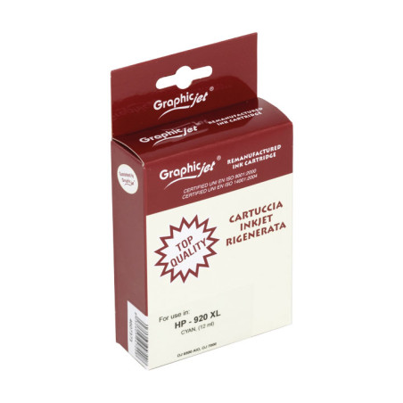 CARTUCHO DE TINTA GRAPHICJET DE ALTA CAPACIDAD Nº920 XL. ALTERNATIVA A CARTUCHO Nº920 XL HP