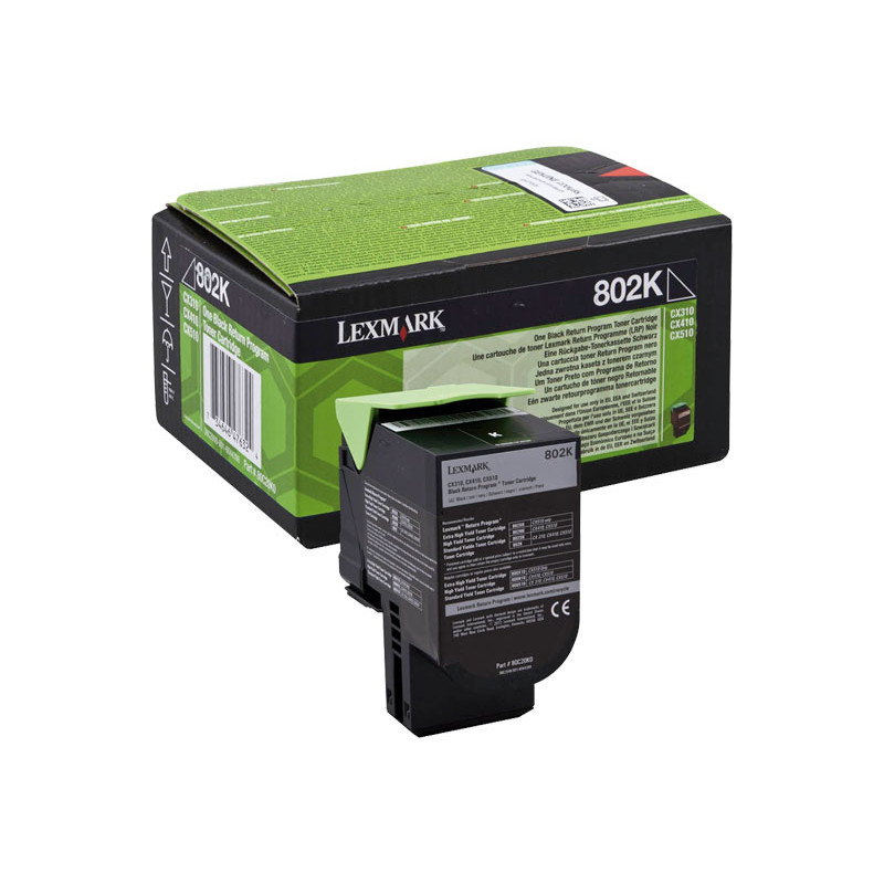 TÓNER ORIGINAL LEXMARK 802