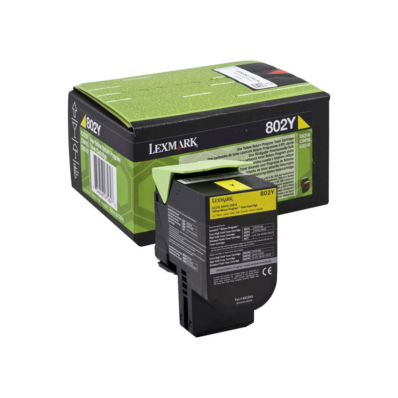 TÓNER ORIGINAL LEXMARK 802 TÓNER ORIGINAL LEXMARK 802