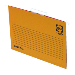 PACK 25 CARPETAS COLGANTES GIO DE COLOR Fº