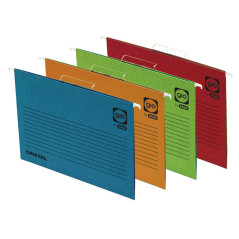 PACK 25 CARPETAS COLGANTES GIO DE COLOR Fº