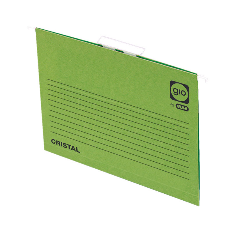 PACK 25 CARPETAS COLGANTES GIO DE COLOR Fº