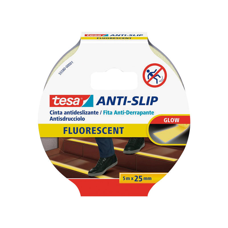 CINTA ADHESIVA DE SEGURIDAD TESA 25mm x 5m