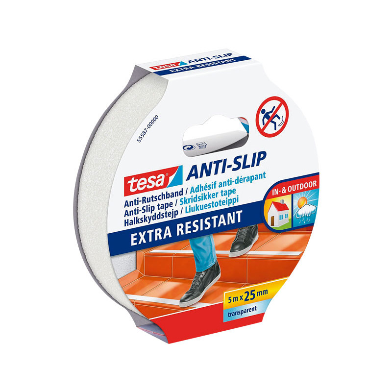 CINTA ADHESIVA DE SEGURIDAD TESA 25mm x 5m CINTA ADHESIVA DE SEGURIDAD TESA 25mm x 5m