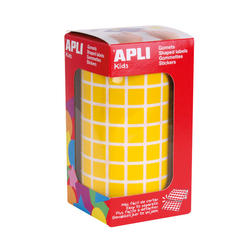 ROLLO GOMETS APLI CUADRADO 10 x 10mm ROLLO GOMETS APLI CUADRADO 10 x 10mm
