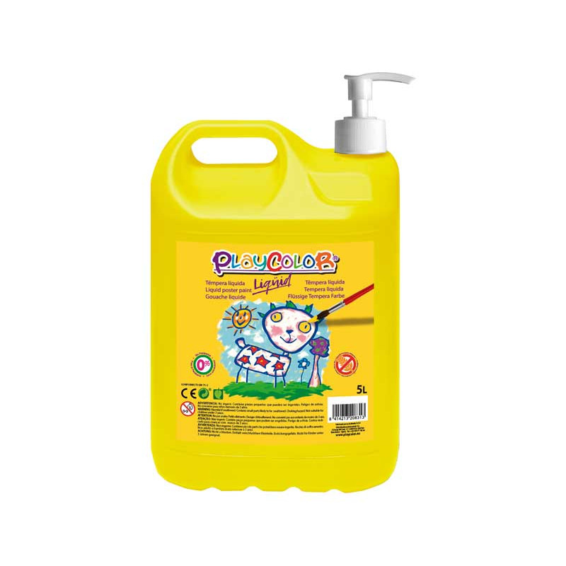 GARRAFA TÉMPERA LÍQUIDA PLAYCOLOR 5L