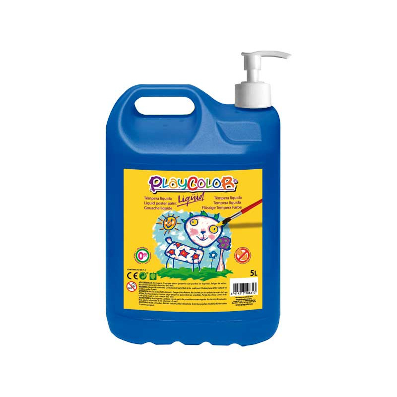 GARRAFA TÉMPERA LÍQUIDA PLAYCOLOR 5L