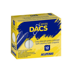 CAJA 12 CERAS DACS ALPINO