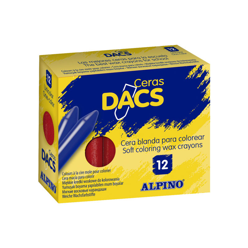 CAJA 12 CERAS DACS ALPINO CAJA 12 CERAS DACS ALPINO
