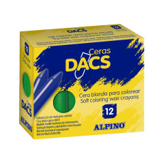 CAJA 12 CERAS DACS ALPINO