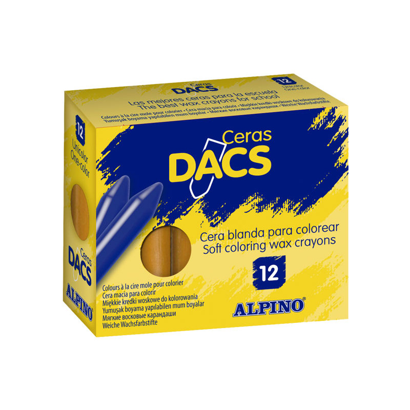 CAJA 12 CERAS DACS ALPINO CAJA 12 CERAS DACS ALPINO