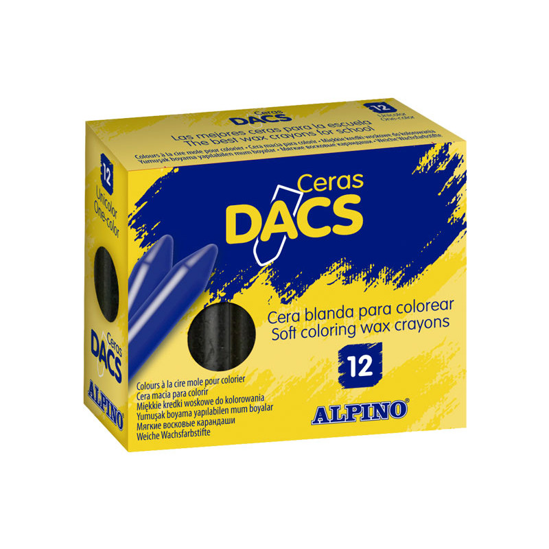 CAJA 12 CERAS DACS ALPINO